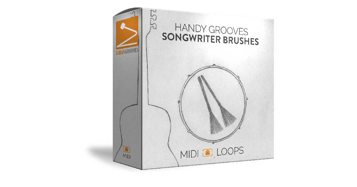 Poster- Songwriter Brushes Handy Grooves by GoranGrooves