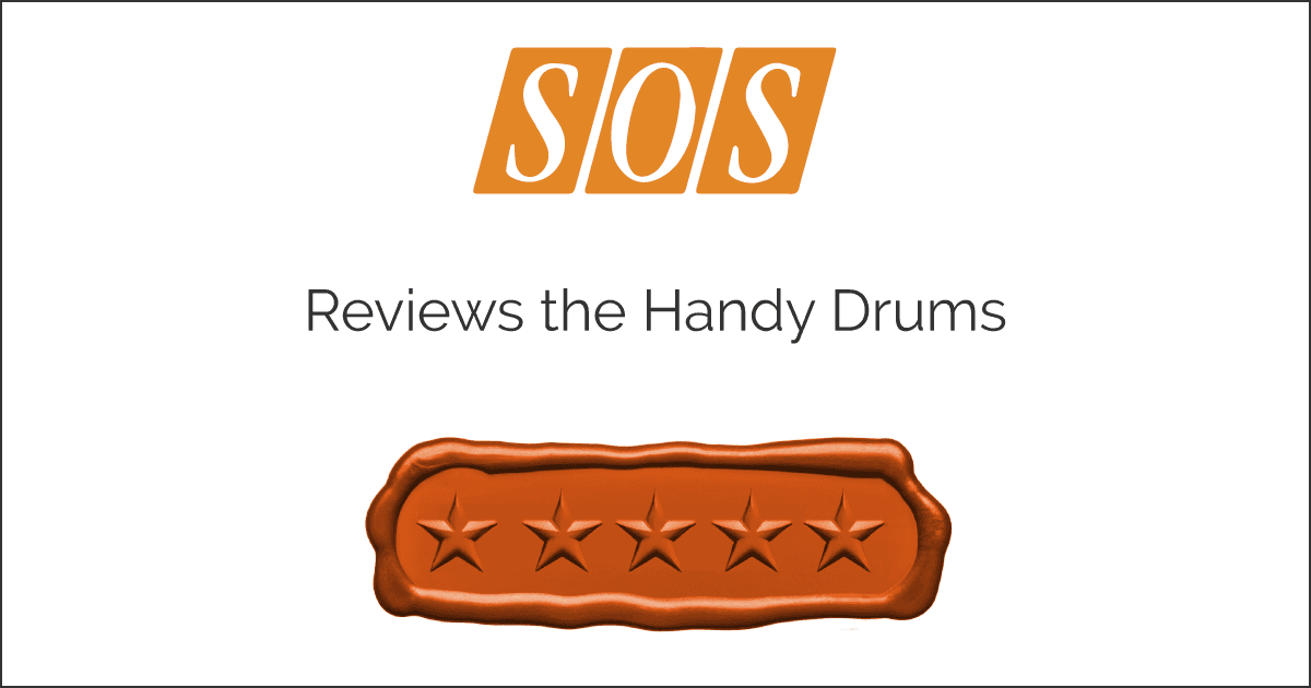 Poster- SOS reviews Handy Drums
